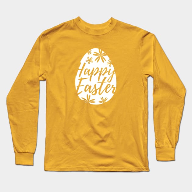 Happy Easter Long Sleeve T-Shirt by majoihart